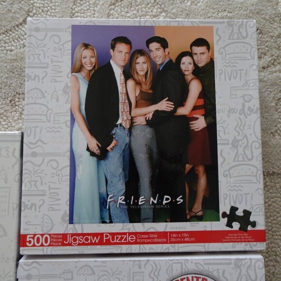 FRIENDS TV Show Jigsaw Puzzles SET OF 3 New Sealed - Picture 3 of 11